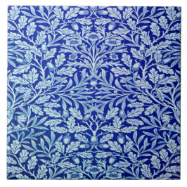 William Morris Blue Design Cerâmica Azulejo.