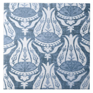 William Morris Blue Floral Pattern Classic