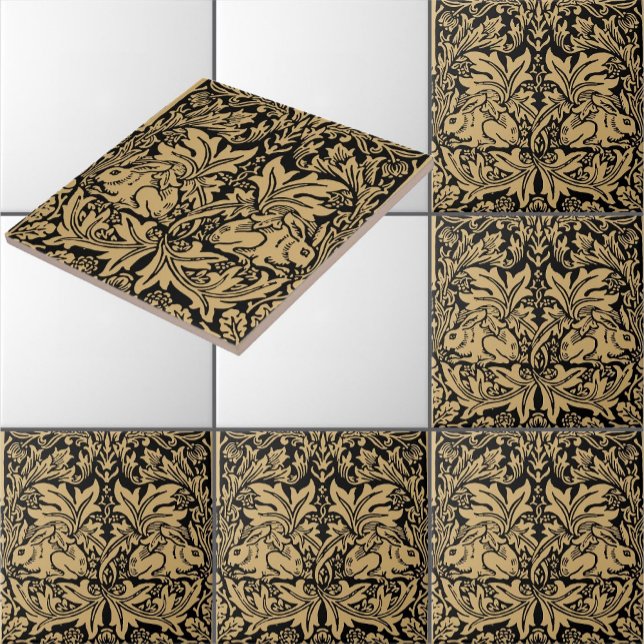 William Morris Brer Rabbit Vintage Patterno (Criador carregado)