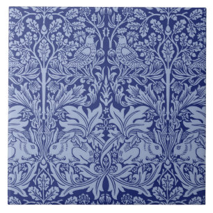 William Morris Brother Coelho Azul De Dois Tonelad