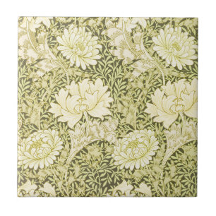 William Morris Chrysanthemum Floral Pattern