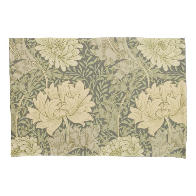 William Morris Chrysanthemum Sage Flower (Frente)