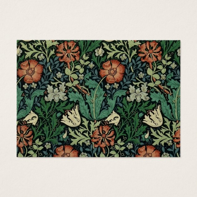 William Morris Compton Floral Art Nouveau Pattern (Frente)