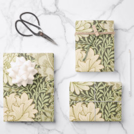 William Morris Conjunto De 3 Papel De Moldagem