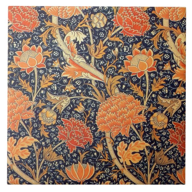 William Morris Cray Floral Art Nouveau Pattern (Frente)