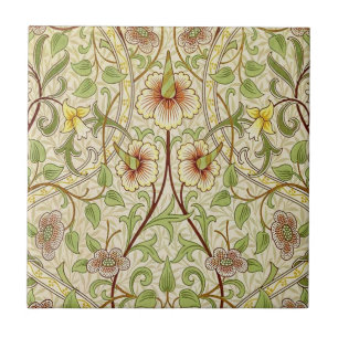 William Morris Daffodil Classic Flower Wallpaper