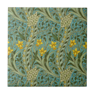 William Morris Daffodil Floral Pattern Classic
