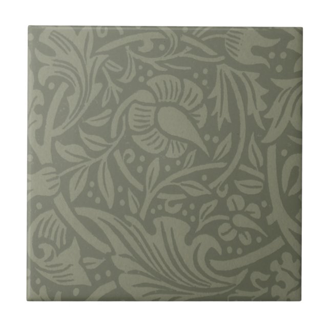 William Morris Daffodil Floral Wallpaper (Frente)