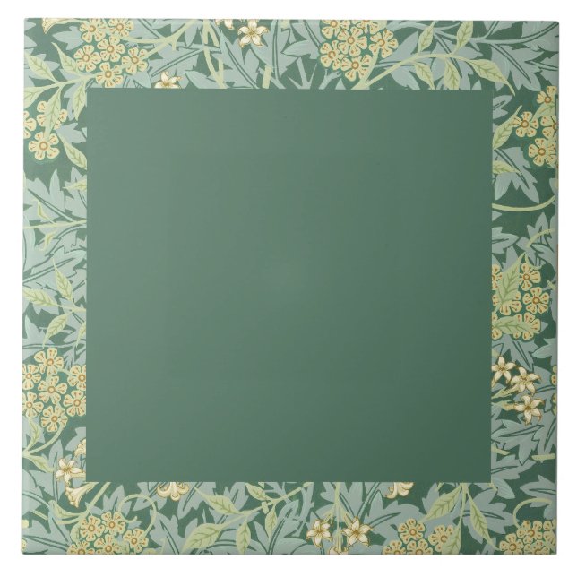 William Morris, Dark Green e Jasmine Pattern, (Frente)