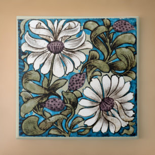 William * Morris De Morgan Sprig das Flores White