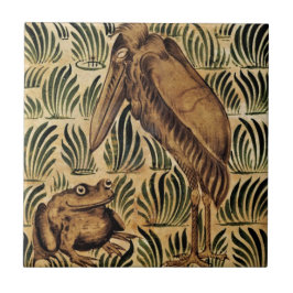 William * Morris De Morgan Stork Bird Sapo |