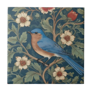 William Morris Estilo à esquerda para Bluebird Bir