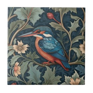 William Morris Estilo à esquerda virado para Kingf