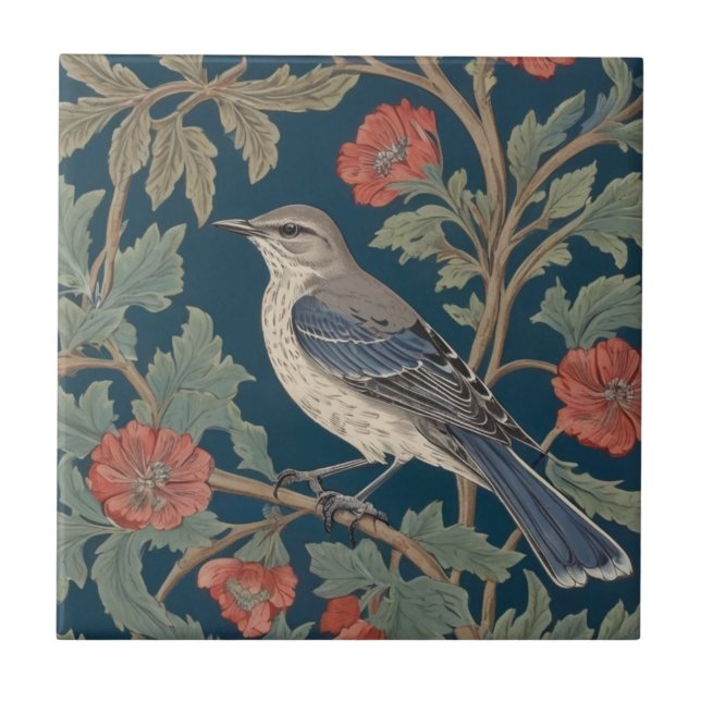 William Morris Estilo à esquerda virado para Mocki (Frente)