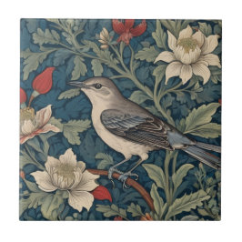 William Morris estilo Esquerdo Mockingbird Flor