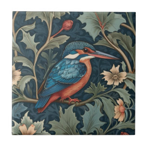 William Morris estilo Face direita ao Kingfisher B
