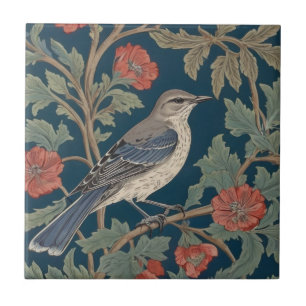 William Morris estilo Face direita para Mockingbir