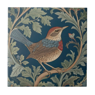 William Morris estilo Face direita para Wren Bird