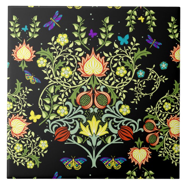 William Morris Floral (Frente)