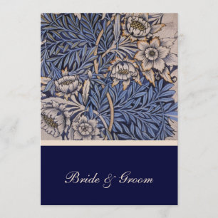 William Morris Floral - Convite para Casamento