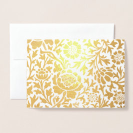 William Morris FLORAL GOLD Cartão de Folha