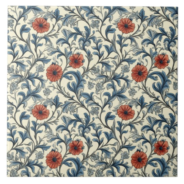 William Morris Floral Pattern (Frente)