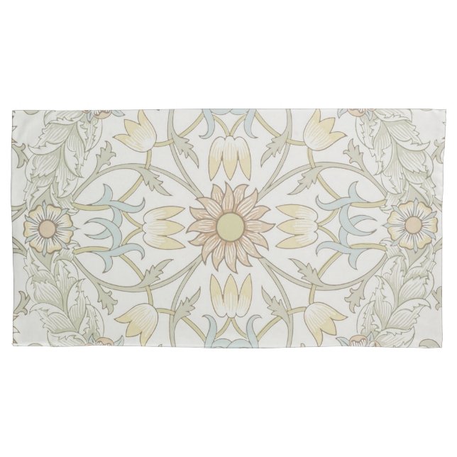 William Morris Floral Pillowcases King (Frente-Esquerda)