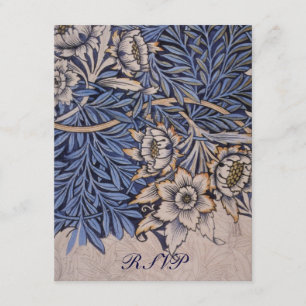 William Morris Floral - Placas de Resposta de Casa