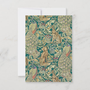 William Morris "Forest" - Cartões de agradecimento