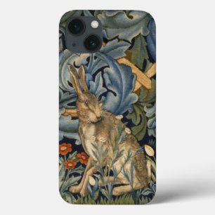 William Morris Forest Rabbit Floral Art Nouveau