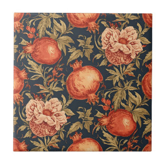 William Morris Fruta Pomegranate