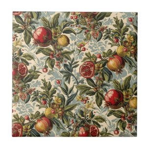 William Morris Fruta Pomegranate padrão floral