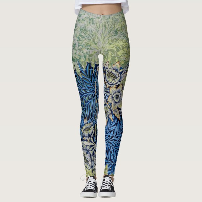 William Morris GREEN e Leggings BLUE FLORAL (Frente)