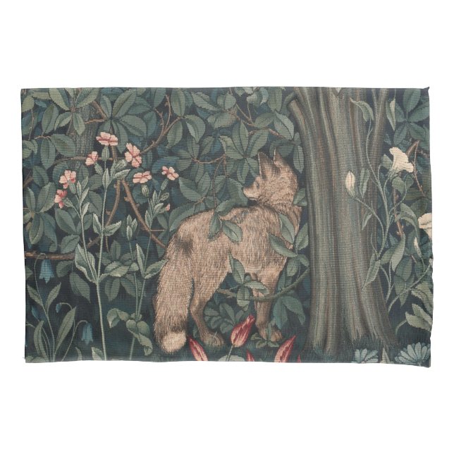 William Morris Greenery Fox Willife (Frente)