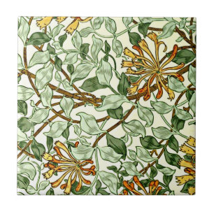 William Morris - Honeysuckle Green e Dourado