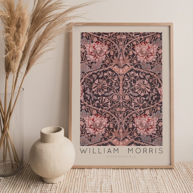 William Morris Honeysuckle Wall Art Impressão (Criador carregado)