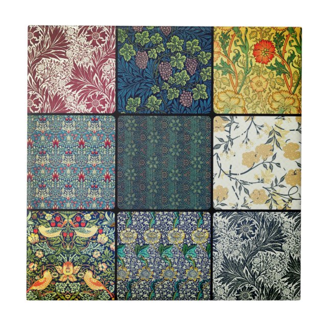 William * Morris II Art Nouveau Collage (Frente)