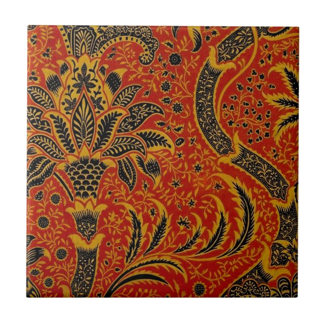 William Morris India Red Floral (Frente)