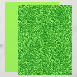 William Morris Indian, Limão e Emerald Green