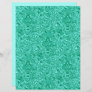 William Morris Indian, Turquoise e Light Aqua