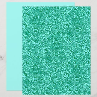 William Morris Indian, Turquoise e Light Aqua