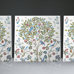 William Morris Kelmscott Árvore Arte Nova Pássaros