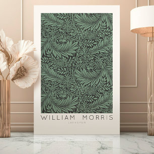 William Morris Larkspur Wall Art Impressão