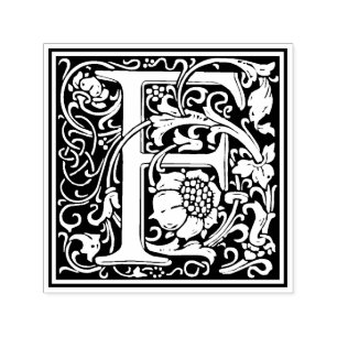 William Morris - Letra F Carimbo Vitoriano