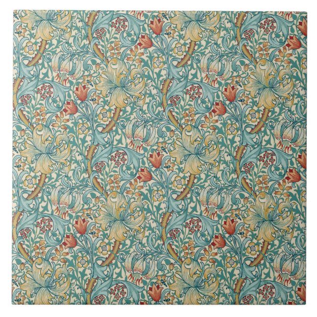 William Morris "Lírio Dourado" 3 (Frente)