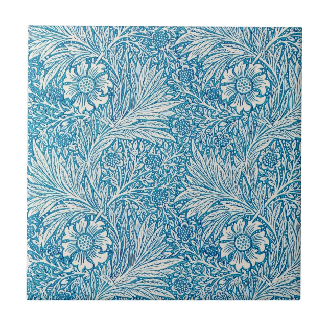 WILLIAM MORRIS "MARIGOLD" - AZULEJO CERÂMICO (Frente)