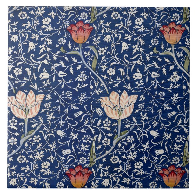 William Morris Medway Blue Floral (Frente)