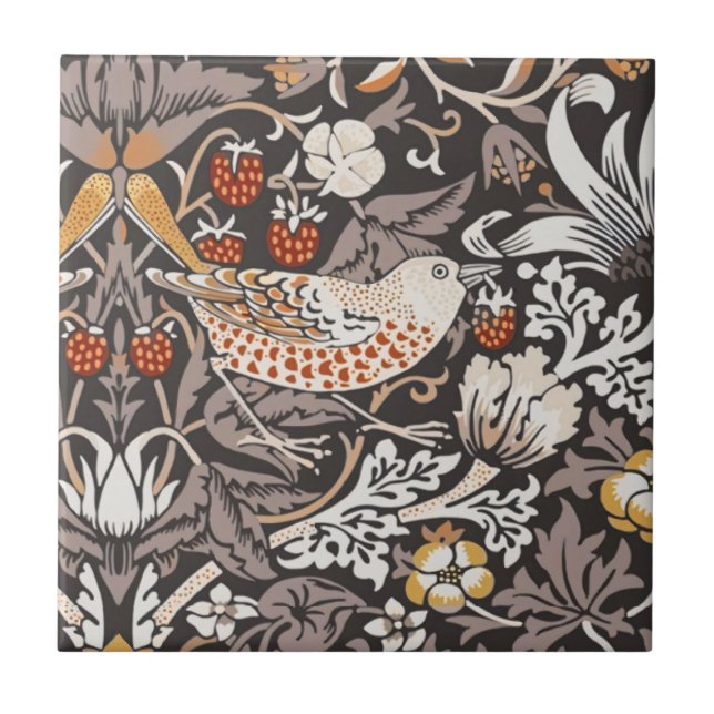 William Morris Morango Furtado Carvão Ocre (Frente)