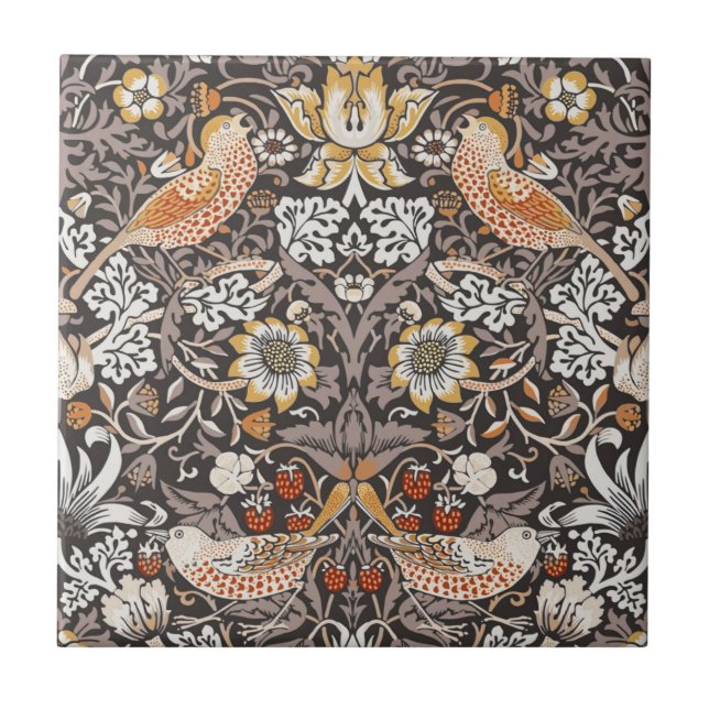 William Morris Morango Furtado Carvão Ocre (Frente)