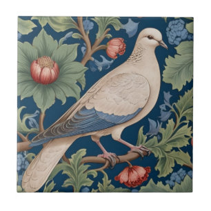 William Morris no estilo do lado direito do pássar